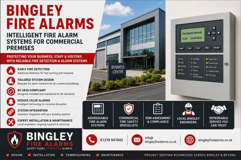 Bingley Fire Alarm System Upgrades – When Is It Time to Modernise Your Commercial Fire Protection?