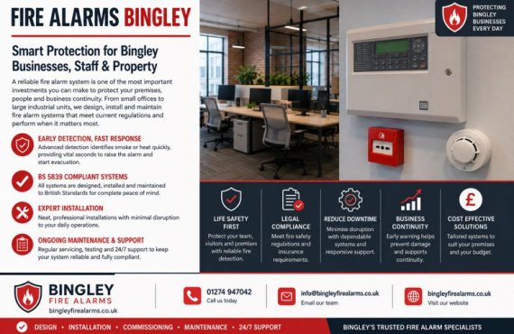 Why Bingley Businesses Should Review Their Fire Alarm System After Office Reconfigurations